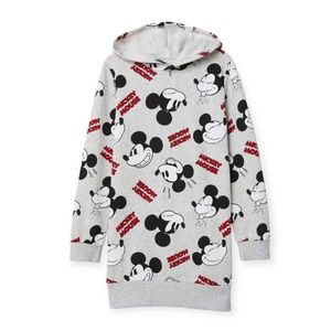 H&M Mickey Mouse Sweatshirt Dress